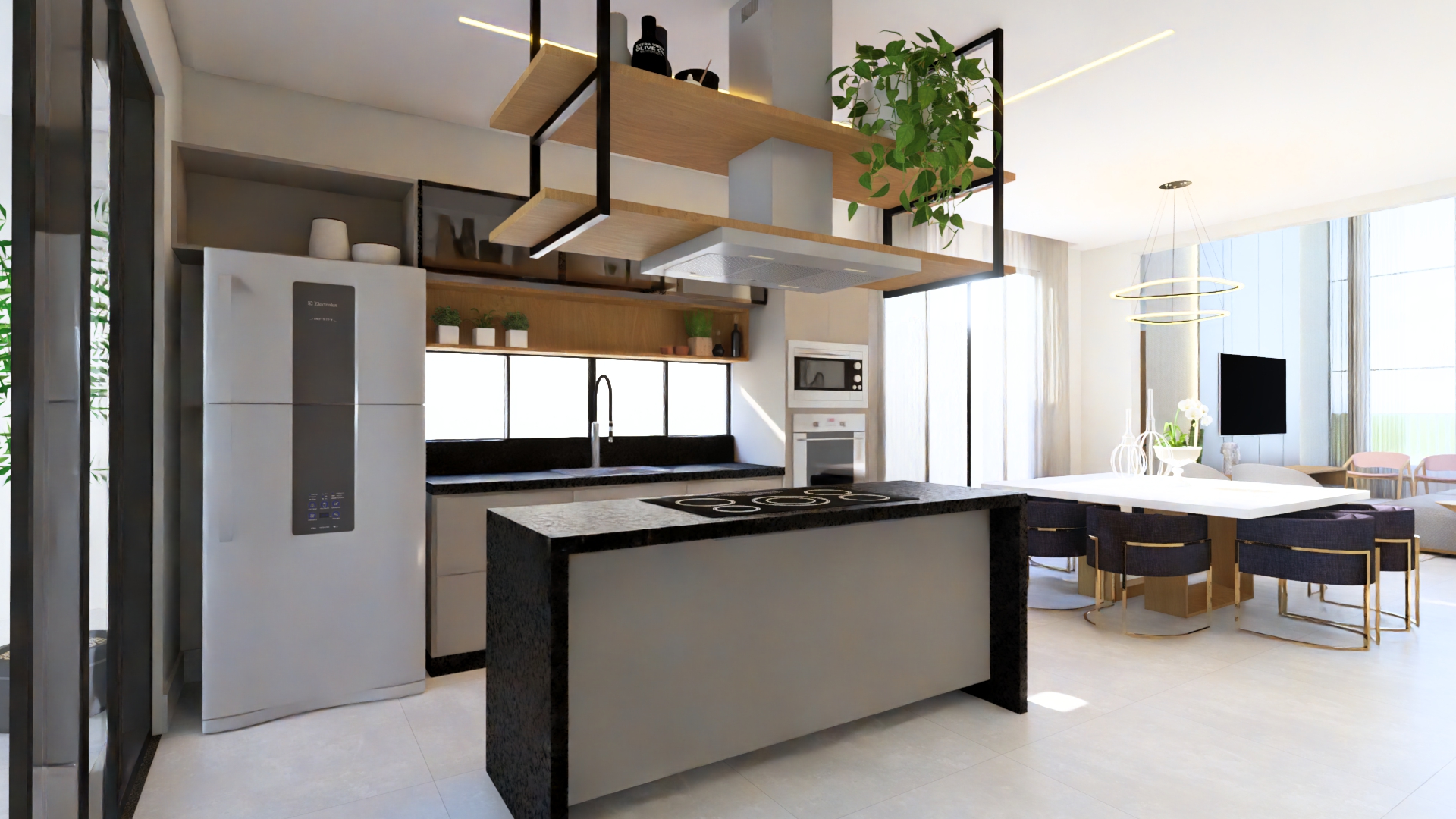 sala de estar da casa