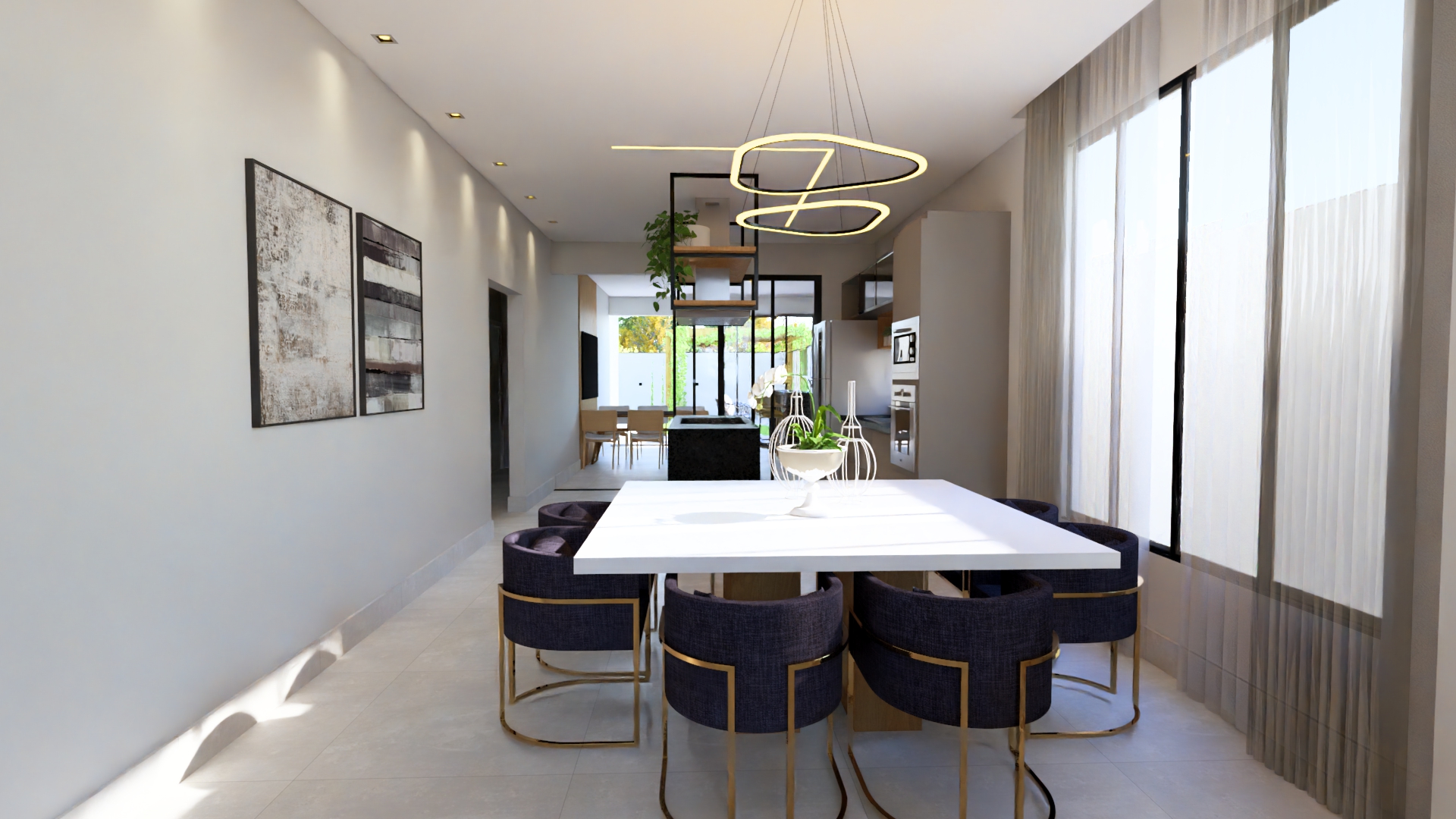 fachada casa diagonal